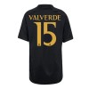 Officiële Voetbalshirt + Korte Broek Real Madrid Valverde 15 Derde 2023-24 - Kids